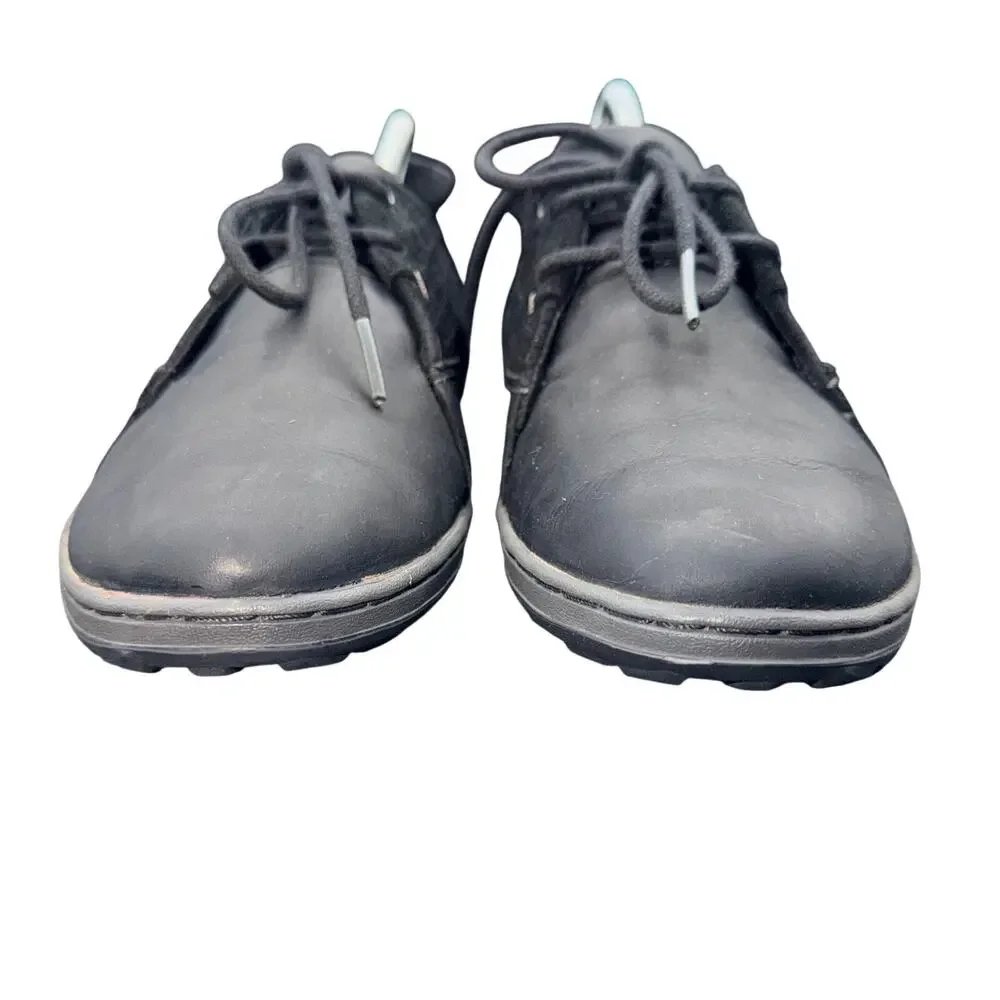 Merrell Black Leather Lace Up Casual Shoes Women’s Size 7.5 Select Grip